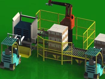 How palletizing robots can help modern industry